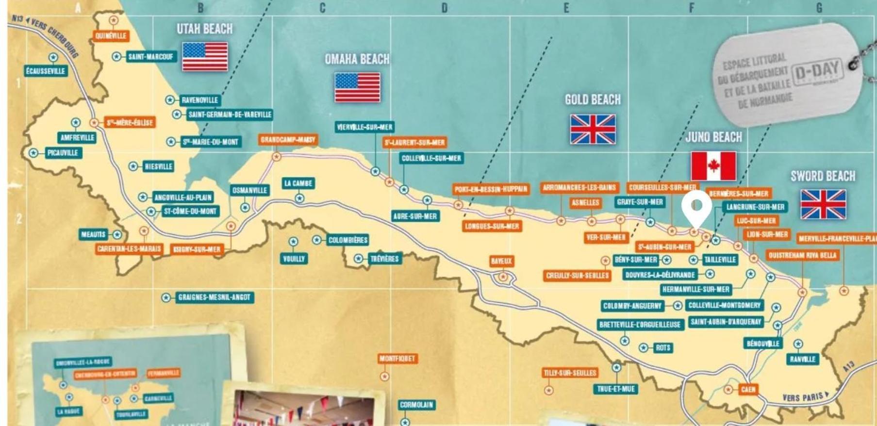 Lamaisonnette 500M Plage Juno Beach Bernières-sur-Mer Dış mekan fotoğraf